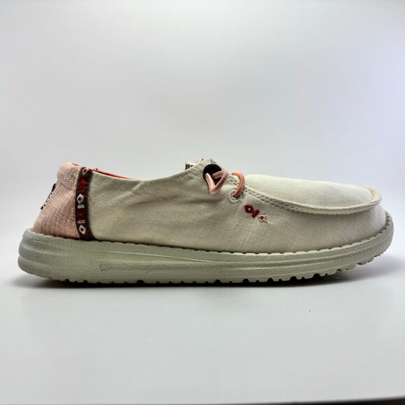 HEY DUDE “Wendy Chambrah Boho” Slip On Shoes Womens Size 6 - Picture 4 of 12